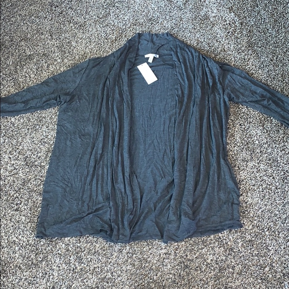 Plus Gray Cardigan